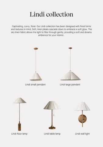lightsandlamps 灯饰目录 · 灯具 &lamps 春夏 25 New collections 第 7 页