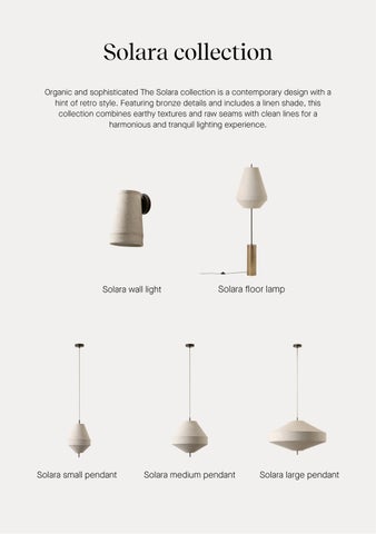 lightsandlamps 灯饰目录 · 灯具 &lamps 春夏 25 New collections 第 9 页