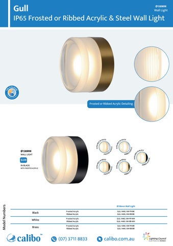 Lighting Illusions 灯饰目录 · Calibo Lighting Release 2025 第 10 页