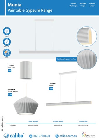 Lighting Illusions 灯饰目录 · Calibo Lighting Release 2025 第 7 页