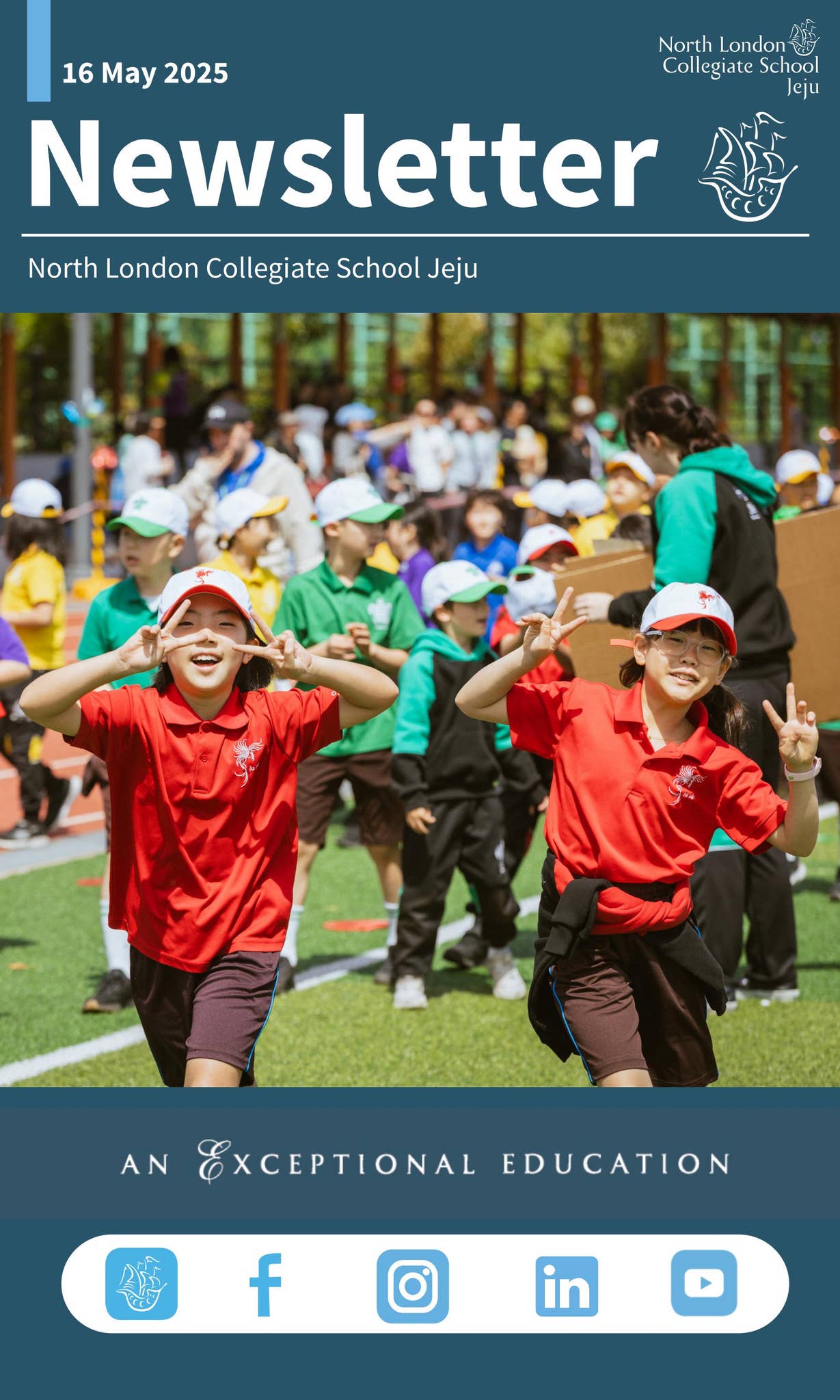 NLCS Jeju Newsletter 16 May 2025 by North London Collegiate School Jeju ...