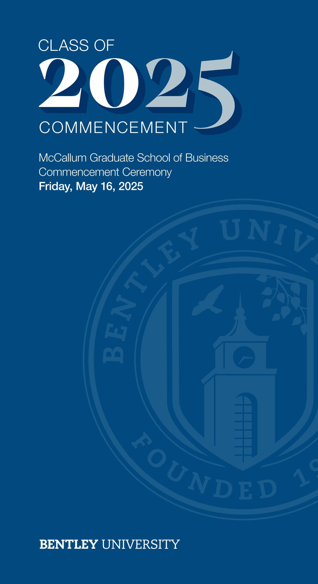 Bentley University Graduate Program 2025 by Bentley University Issuu