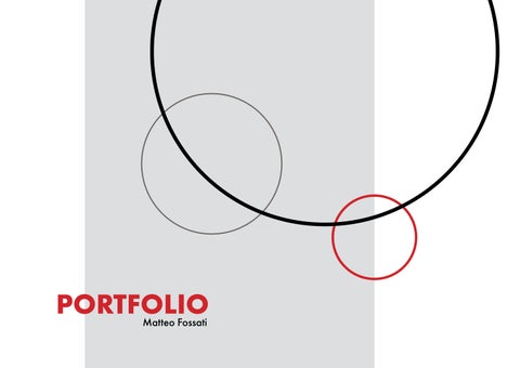Fossati_Matteo_Portfolio by matteofossati - Issuu