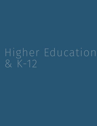 Higher Education × K-12 - The Market Sector 灯饰产品集 第 4 页