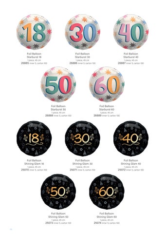 Folat Foil balloons 灯饰产品集 2025 第 10 页
