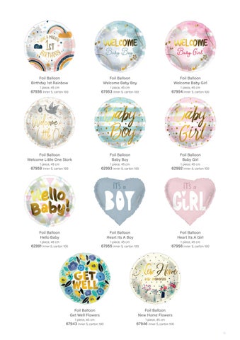 Folat Foil balloons 灯饰产品集 2025 第 11 页