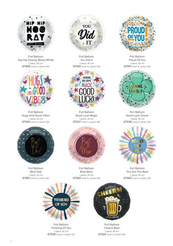 Folat Foil balloons 灯饰产品集 2025 第 12 页