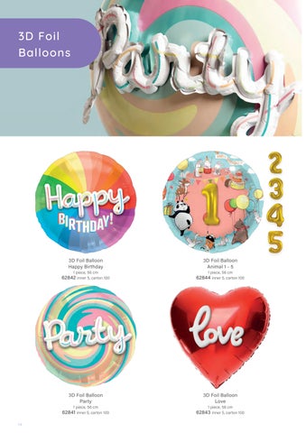 Folat Foil balloons 灯饰产品集 2025 第 14 页