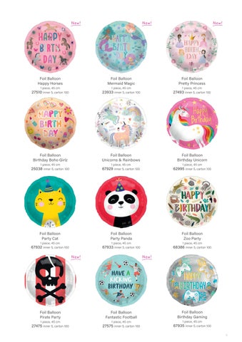 Folat Foil balloons 灯饰产品集 2025 第 5 页