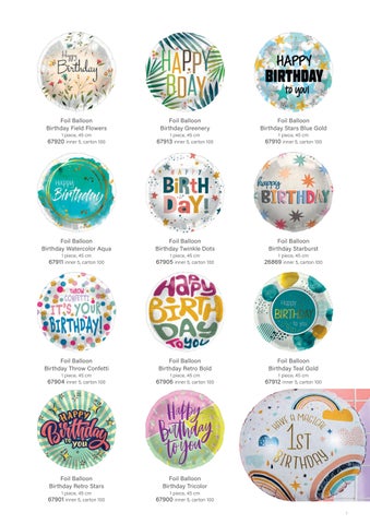 Folat Foil balloons 灯饰产品集 2025 第 7 页