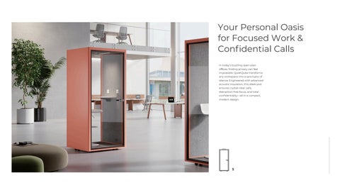 BAFCO QuietQube Phone Booth 第 4 页