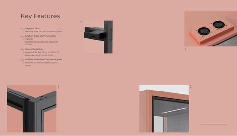 BAFCO QuietQube Phone Booth 第 9 页