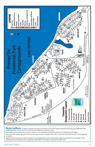 Presqu'ile Provincial Park Info 指南 第 23 页