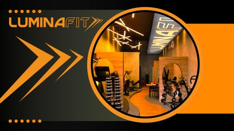 Lumina Fit 灯饰目录 · PORTFOLIO LUMINAFIT 第 1 页