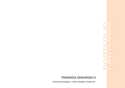 Architecture portfolio by Prasanna pv - Issuu