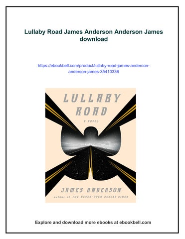 road james anderson anderson james - The ebook is ready for download with just one simple cl 灯饰目录 · Lullaby 第 1 页