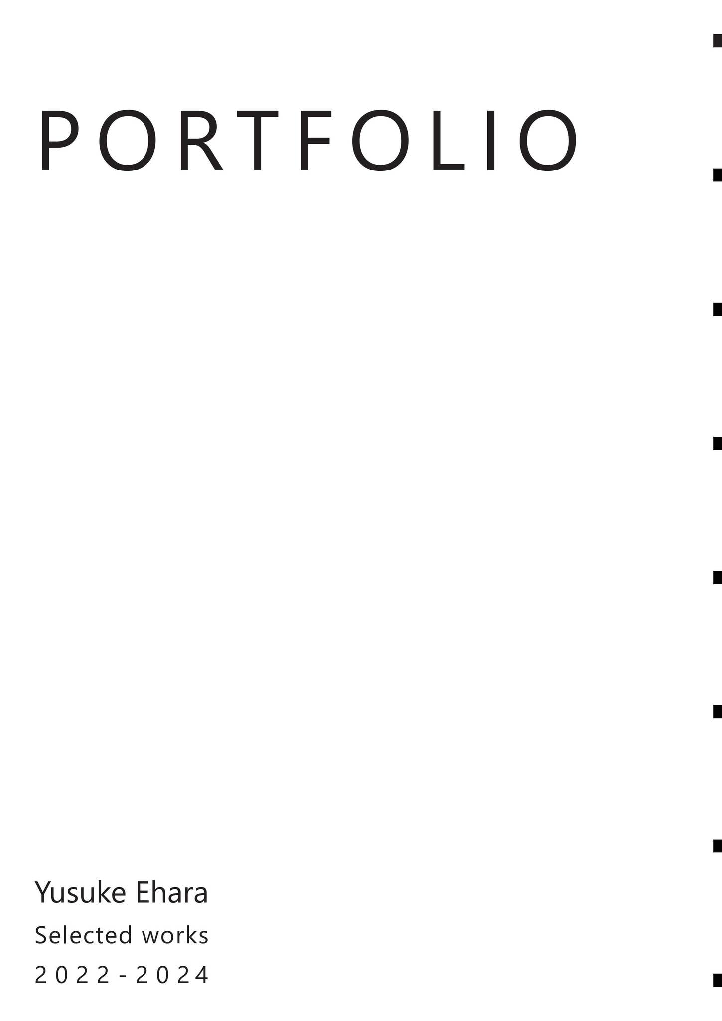 portfolio by yusukeehara - Issuu