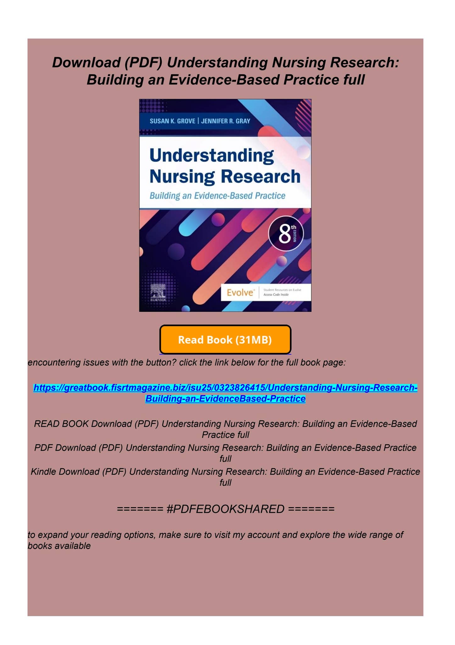 Download (PDF) Understanding Nursing Research: Building an Evidence ...