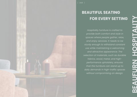 Beaufurn 酒店工程 灯饰型录 2025 第 3 页