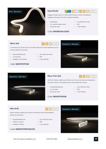 Ultra LEDs 灯饰目录 · Product Showcase - May 2025 第 17 页