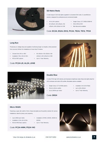 Ultra LEDs 灯饰目录 · Product Showcase - May 2025 第 7 页