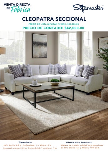 Judith Mendoza Sofamaster Mx 家具目录 2025 第 19 页