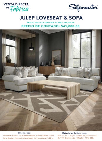 Judith Mendoza Sofamaster Mx 家具目录 2025 第 8 页
