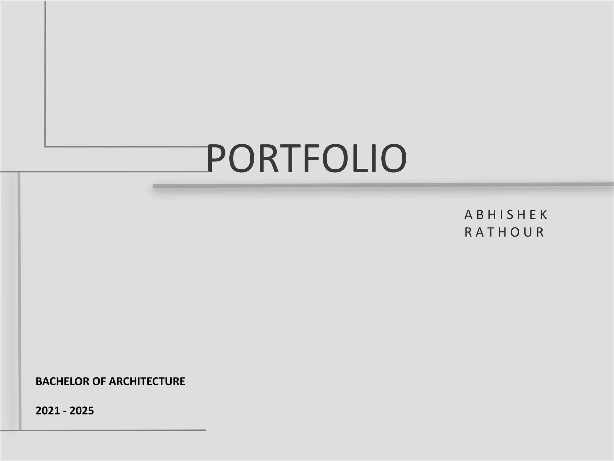 Abhishek Rathour_ PORTFOLIO by aarch.25.workk - Issuu