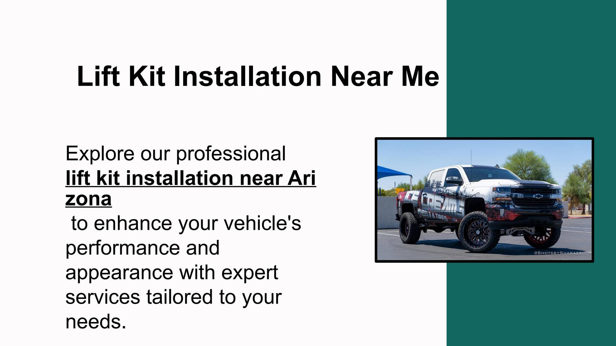 Lift Kit Installation Near Me Quickly and Efficiently
