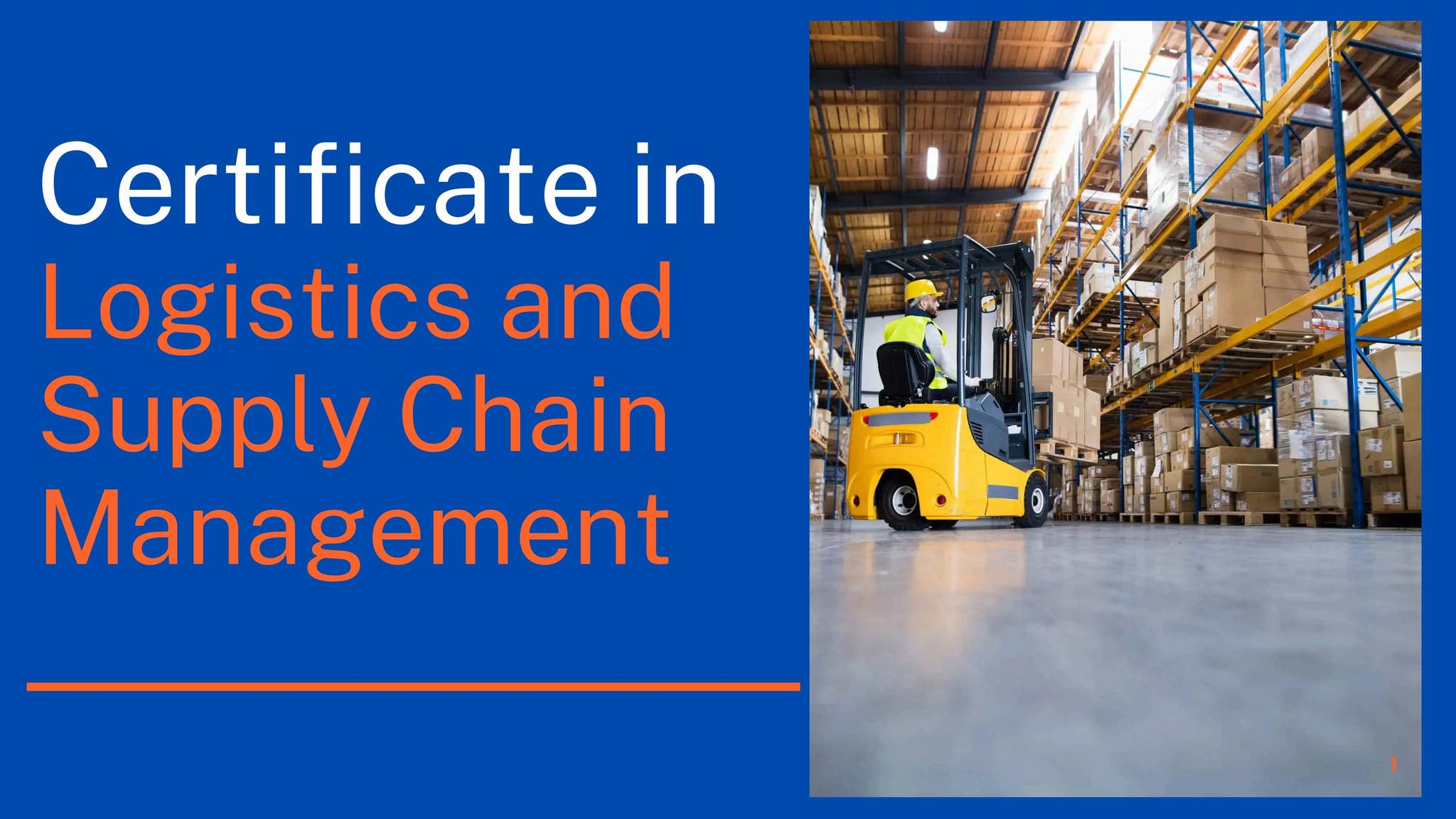Certificate in Logistics and Supply Chain Management by thelearnskills ...