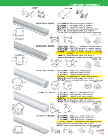 DAINOLITE 2017 LED 灯饰目录 第 21 页