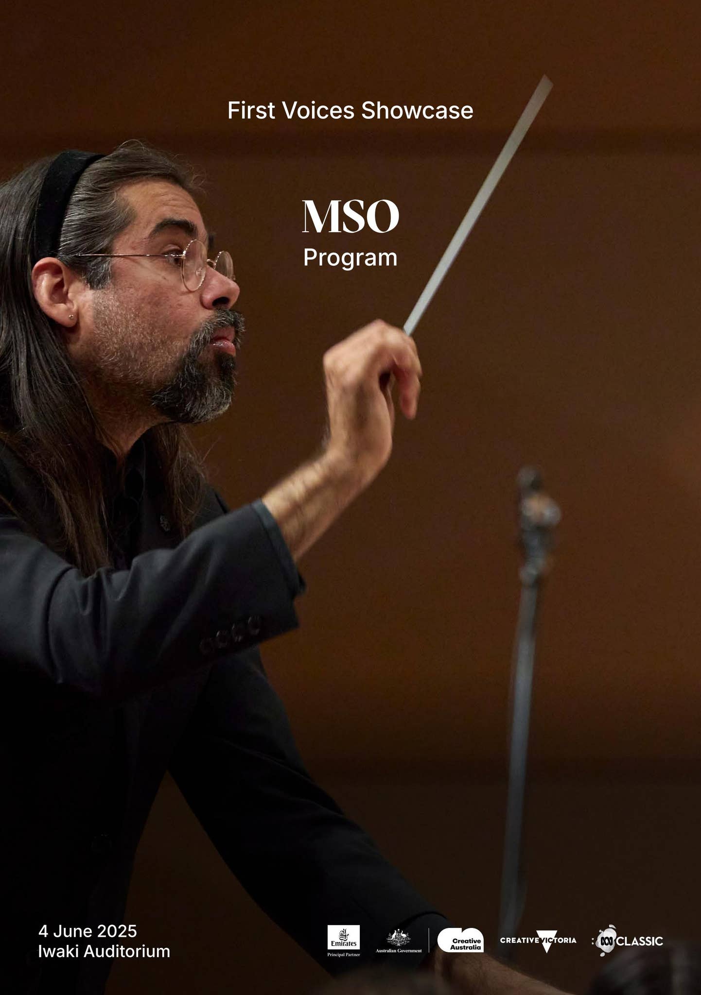 MSO 2025 First Voices Showcase concert program by Melbourne Symphony ...
