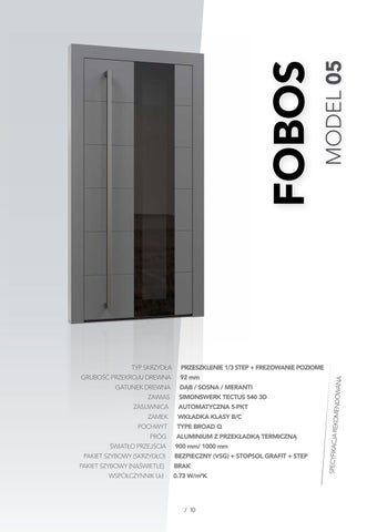 FAKRO 家具目录 · PL - Drzwi zewnętrzne INNOVIEW 第 10 页