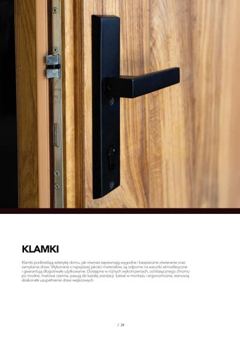 FAKRO 家具目录 · PL - Drzwi zewnętrzne INNOVIEW 第 24 页
