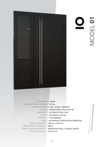 FAKRO 家具目录 · PL - Drzwi zewnętrzne INNOVIEW 第 6 页