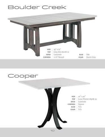Dry Creek 家具 - Tables 2025 第 10 页