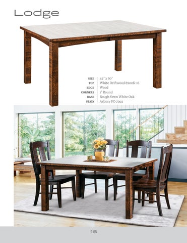 Dry Creek 家具 - Tables 2025 第 16 页