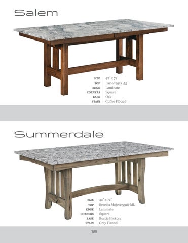 Dry Creek 家具 - Tables 2025 第 18 页