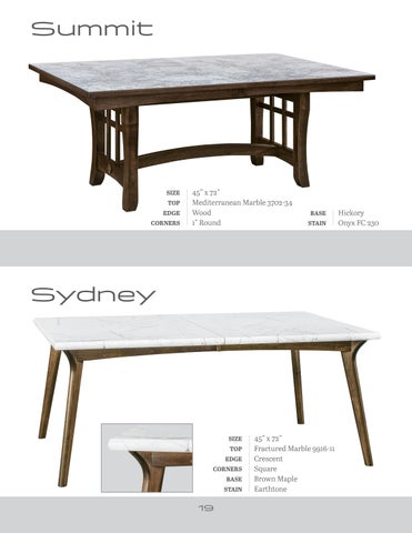 Dry Creek 家具 - Tables 2025 第 19 页