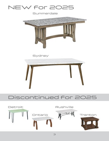 Dry Creek 家具 - Tables 2025 第 3 页