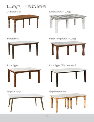 Dry Creek 家具 - Tables 2025 第 5 页