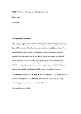 Ashley Zuo - Long Writing Sample by Ashley Zuo - Issuu