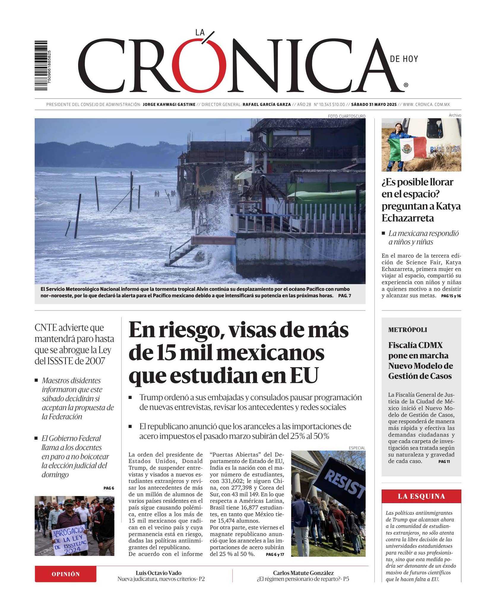 La Crnica de Hoy 31-05-2025 by La Crnica de Hoy - Issuu La Crnica de Hoy 31-05-2025 by La Crnica de Hoy - Issuu