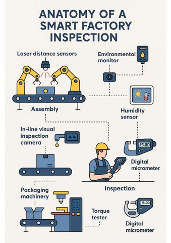 Smart Factory Inspection Illustration Design by neelvarmab2b - Issuu