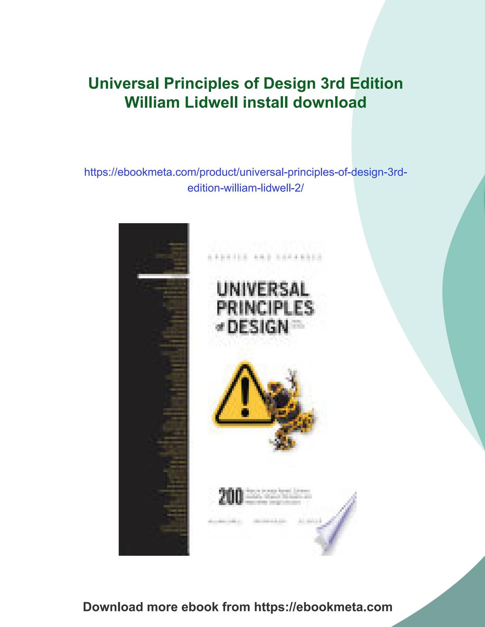 Universal principles of design 3rd edition william lidwell - Download ...