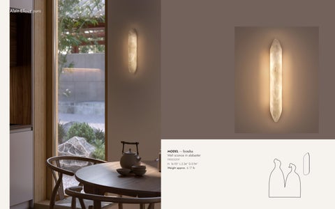 UMAMI DESIGN 灯饰产品集 ALAIN ELLOUZ PARIS 第 18 页