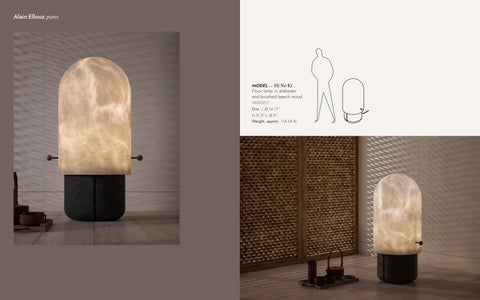 UMAMI DESIGN 灯饰产品集 ALAIN ELLOUZ PARIS 第 8 页