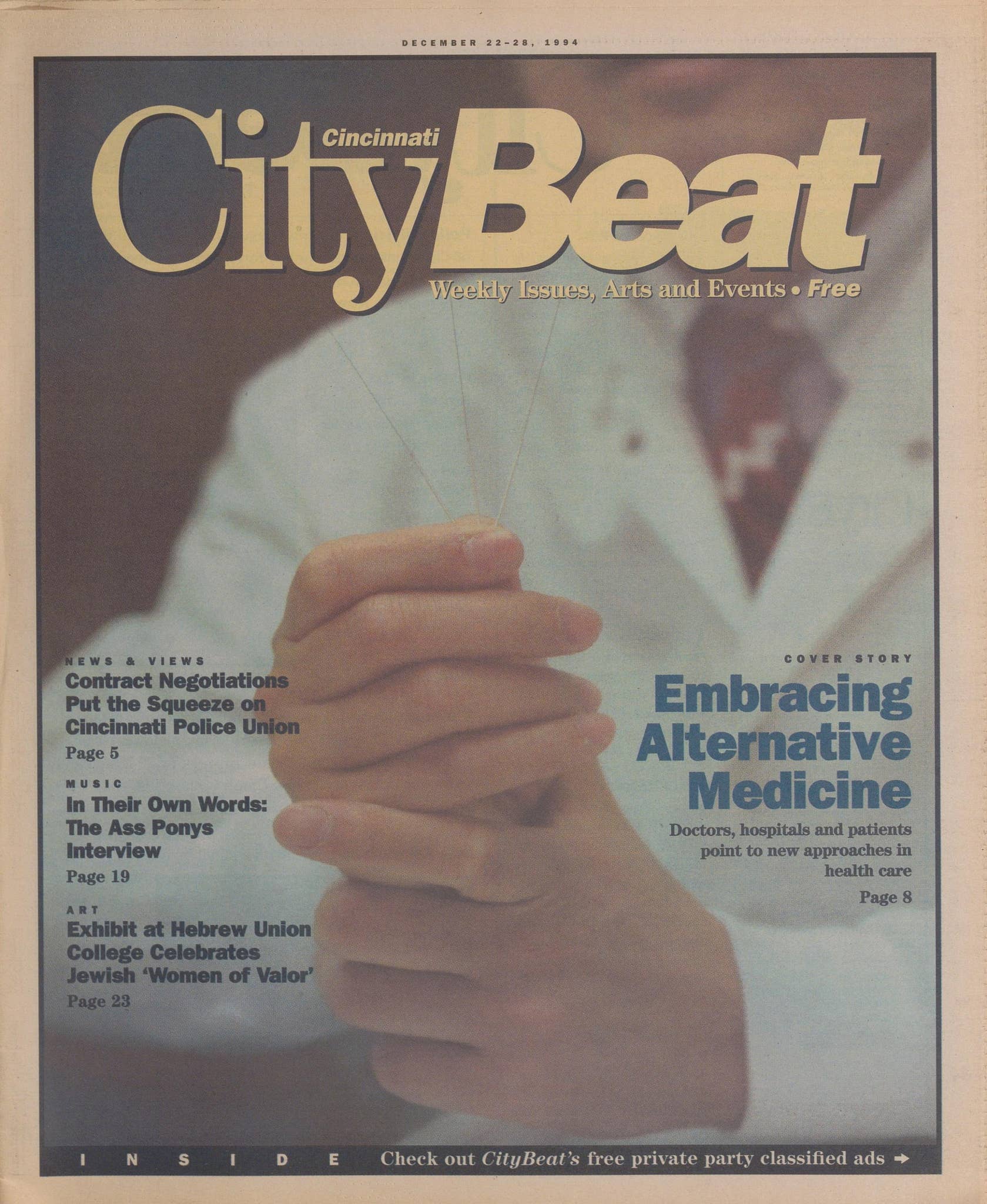 CityBeat | December 22, 1994 by Big Lou Holdings - Issuu, image size:1679x2048