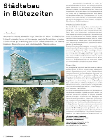 Zug – Ansichten und Aussichten einer Stadtlandschaft 第 4 页