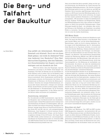 Zug – Ansichten und Aussichten einer Stadtlandschaft 第 6 页